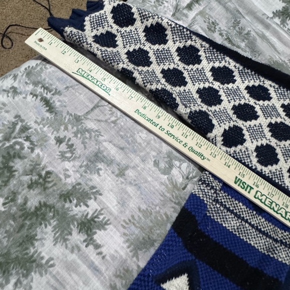 Lucky Brand Blue and White Knit Cardigan - Picture 8 of 8